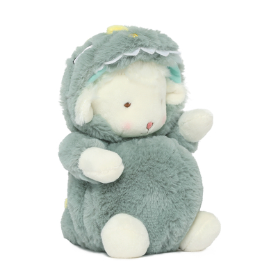 Factory Wholesale Professional Unisex Cartoon Sheep Plush Soft PP Cotton Stuffed Animal Clothing Birthday Toys