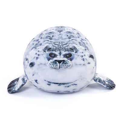 Unisex Chubby Blob Seal Pillow Soft Polyester Fat Hugging Stuffed Plush Animal Toy Cute Ocean Pillow Gift Two Sizes PP OEM