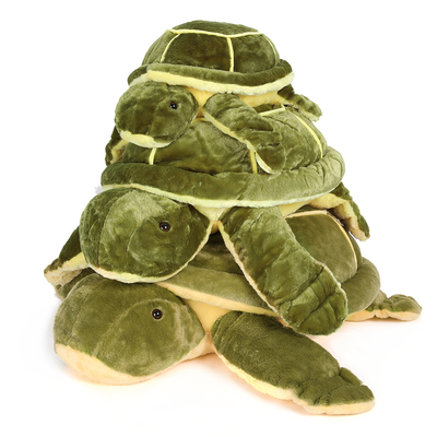 MorisMos 18-Inch Giant Green Sea Turtle Pillow Soft Cotton Large Plush Toy for Boys for Party Valentine's or Birthday Gift