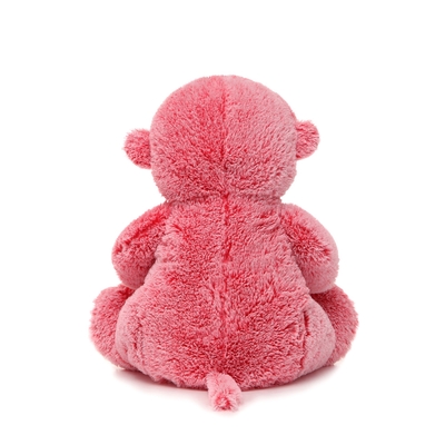 18 Inch Bright Pink Big Stuffed Monkey Plush Toy Soft Cotton High Quality PP Filling One Cutest Gifts Dogs Elephants Sloths