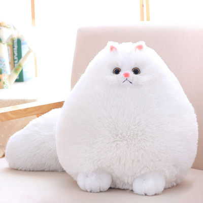 Factory OEM Cute White Persian Cat Kawaii Cotton Sofa Unisex Birthday Gift for Friends Children