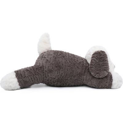 4Lbs Large Heated Unscented Microwavable Dog Throw Pillow 24inch Weighted Stuffed Dog Toy Factory OEM Custom Supplier