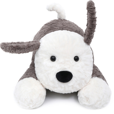 4Lbs Large Heated Unscented Microwavable Dog Throw Pillow 24inch Weighted Stuffed Dog Toy Factory OEM Custom Supplier