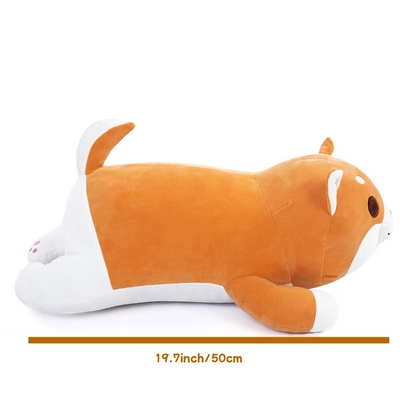 Corgi Plush Pillow Soft Brown 20 Shiba Inu Akita Dog Stuffed Animal Giant Bear Toy Gift  Kids and Friends