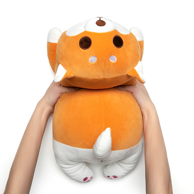 Corgi Plush Pillow Soft Brown 20 Shiba Inu Akita Dog Stuffed Animal Giant Bear Toy Gift  Kids and Friends