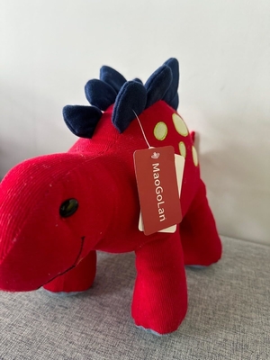 Long Stegosaurus Dinosaur Plush Toy Unisex Stress Relief Stuffed Animals Birthday Gifts Boys Girls Parties